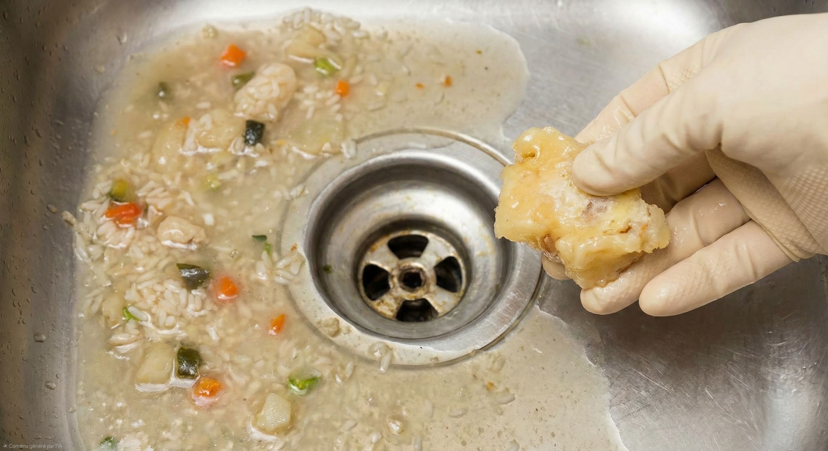 Cheveux et savon dans le siphon : principale cause de bouchon en salle de bain