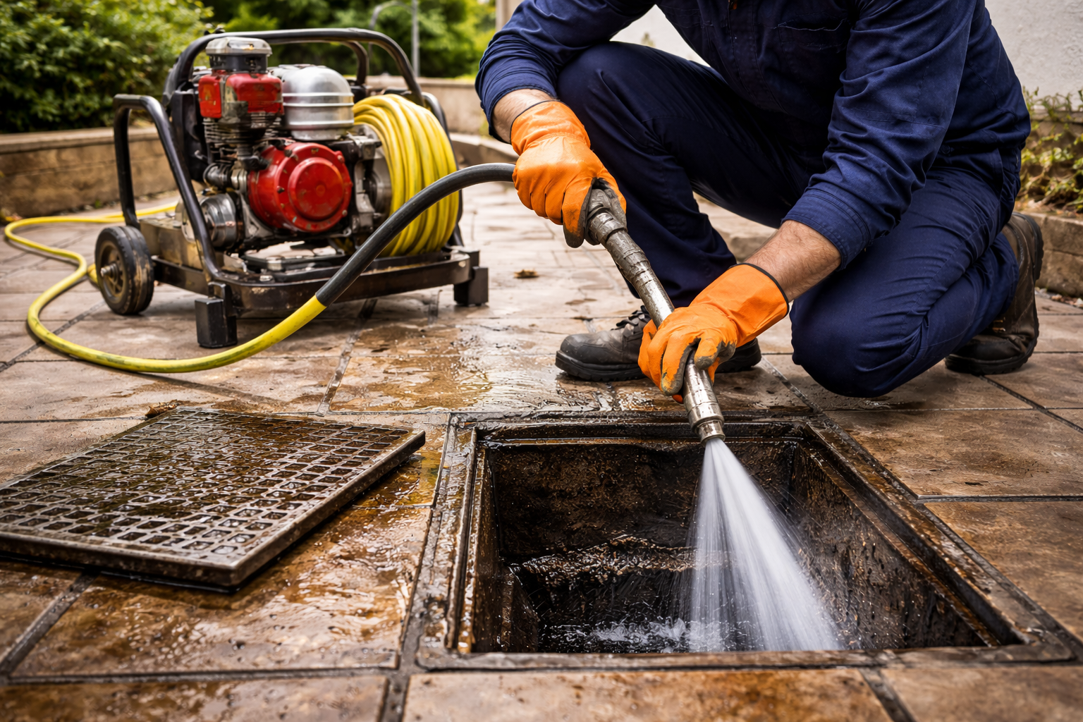 Curage de canalisation