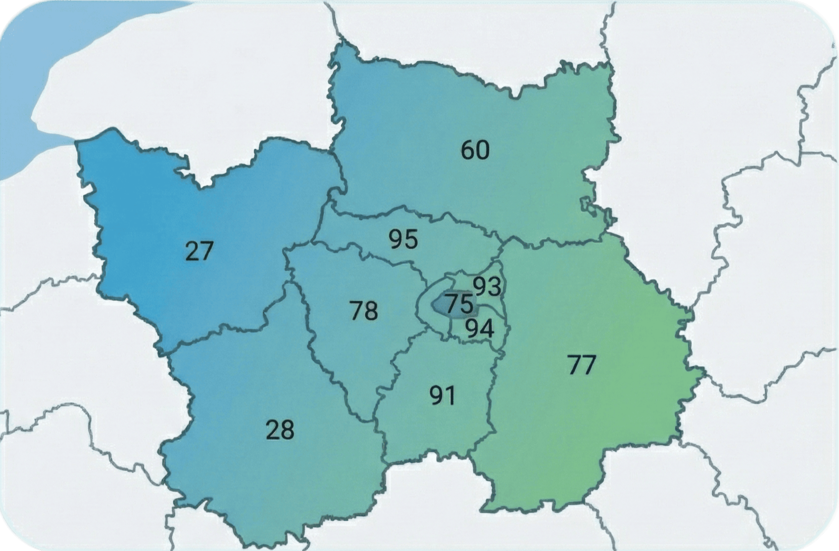 Zones d’intervention SAHP