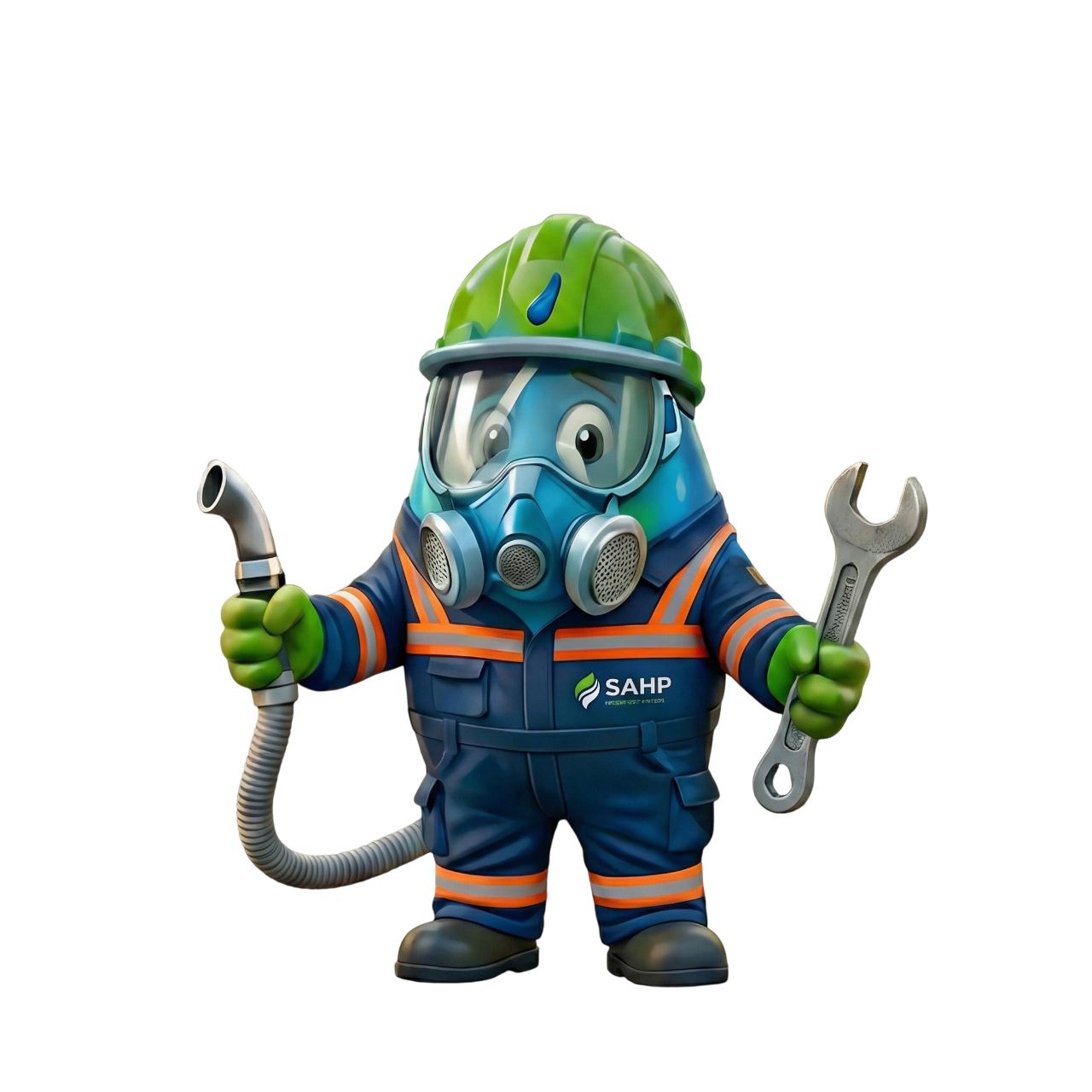 Mascotte Plombier SAHP