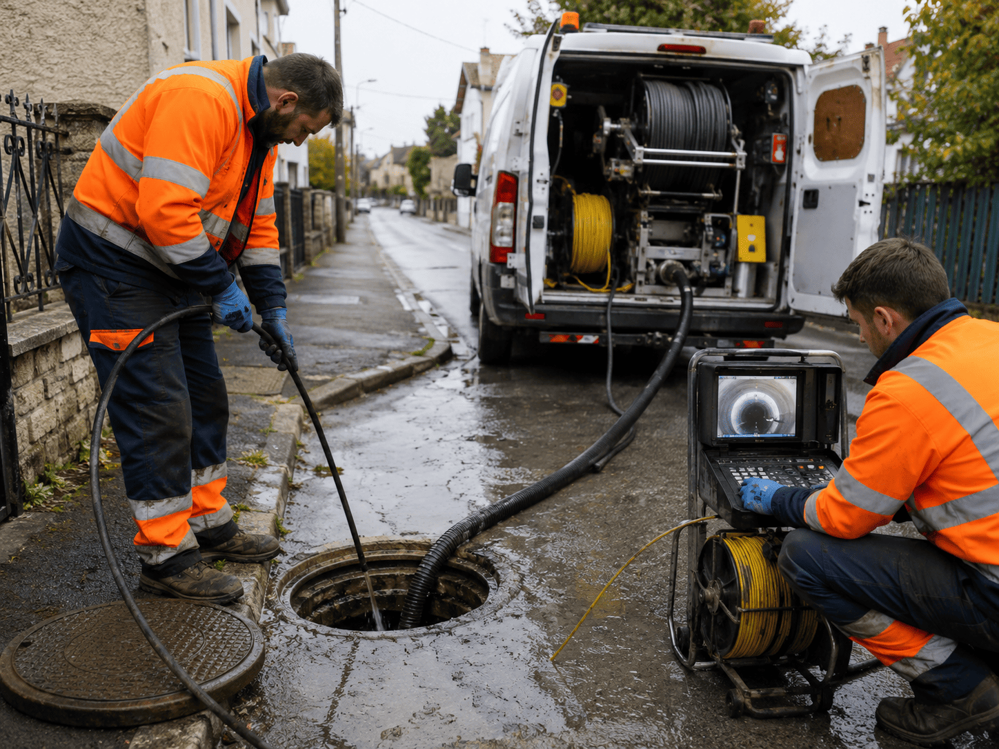Intervention de débouchage canalisation dans le Val-de-Marne par une entreprise spécialisée