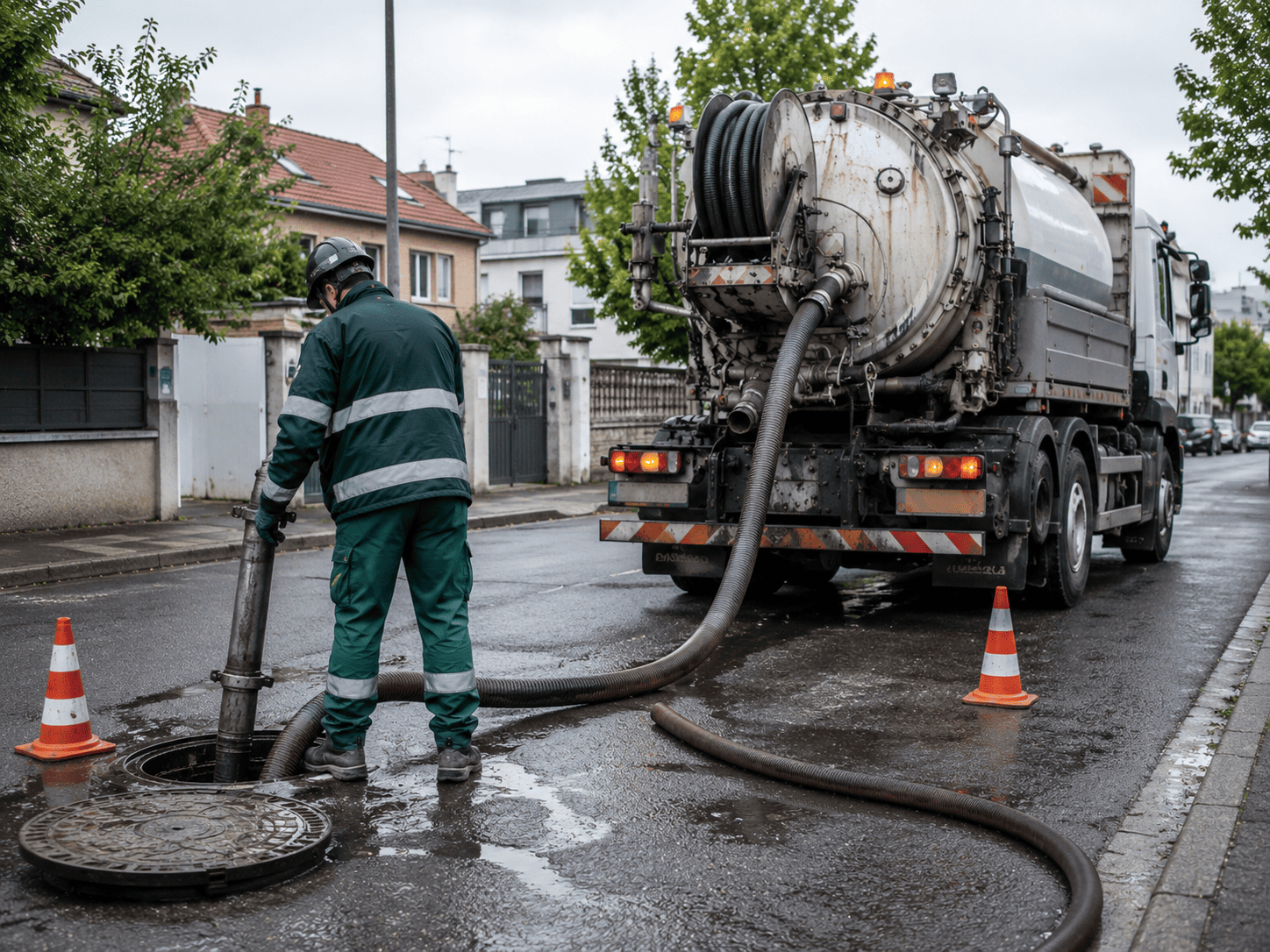 Intervention de pompage eaux usées et assainissement à Choisy-le-Roi