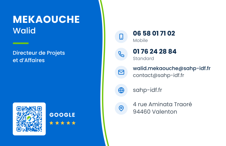 Aperçu : CARTE DE VISITE MEKAOUCHE Walid